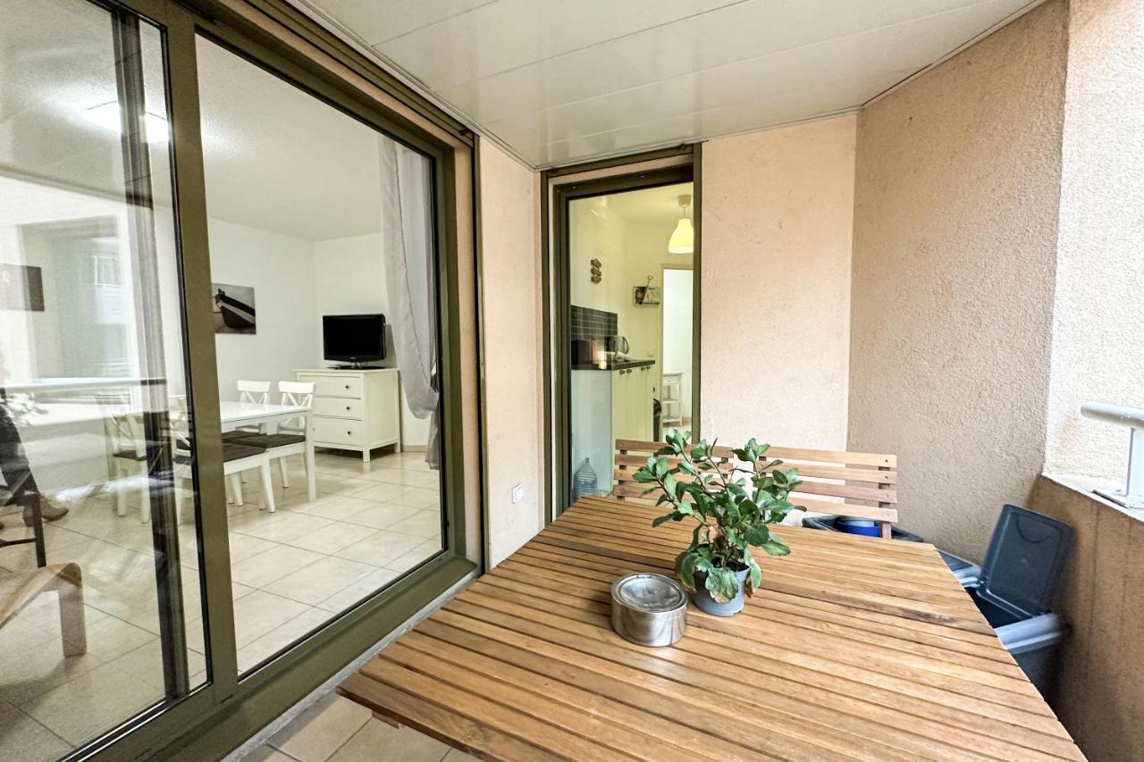 St Roch 2 - Appart 300 M De La Gare, Clim, Terrasse, Garage アンティーブ エクステリア 写真